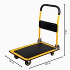 330 Lb truck Hand Flatbed Cart Dolly Folding Moving Push Heavy-duty Rolling In
