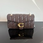 Coach Tabby 26 Quilted Leather Shoulder Bag Brown Crossbody Purse Cp150 New