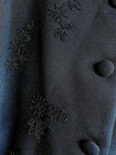 New Alfred Dunner Formal Jacket blazer 24w Dk Blue Beaded Cocktail Evening