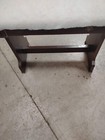 Vintage Organ Bench  Measures 26in W X 22in T X 13in D  Make Offer 