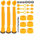 3-kit Gas Can Nozzle Upgrade Style Gas Can Spouts For Gasoline 1 2 5 10 Gallon