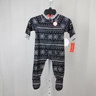 Family Pjs Matching Baby Ready Set Snow Christmas Pajama 12 Months  4523