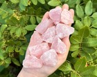 5 Lb Brazil Rose Quartz Rough Natural Stones   a  Grade Wholesale Bulk Lot