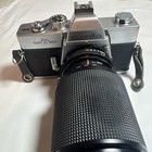 Minolta Srt 201 Slr Camera With Vivitar 75-205mm Macro Focusing Zoom  untested 