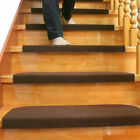55 24cm Stair Treads Set Of 13 Carpet Rugs Protection Cover Floor Mats Non Slip