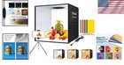 16  X 16  Photo Studio Light Box - 3 Color Adjustable Led With Diffuser Cloth