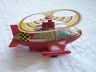 Russ Wind-up Space Ship Yesterdays Favorites Astronaut Toy Old Metal Tin Vintage