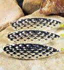 6 Pro Diamond Weedless Spoons Silver chartreuse Size 1-1 8 Oz Troll Cast Jigging