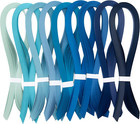 Quilling Strips 5mm Blue Paper Quilling Set Solid Color Origami Paper Diy Hand C