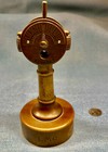 Unusual Large Brass Cigar Cutter Designed Like A Ship s Engine Order Telegraph