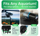 Dispensador Autom  tico Alimentador De Peces Para Acuario Con Temporizador  Nuevo