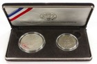 1989-s Us Mint Congressional Silver 2-coin Proof Set - W  Ogp   Coa