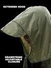 New Waterproof  Og-107 Olive Green Military Poncho Wet Weather Shelter Half