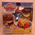 Play Doh Kitchen Creations Burger Barbecue Food Set Playdoh Brand New 