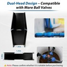 Kipubmod Adjustable Wrenches Adjustable Long-handle Ball Valve Wrench   Backflow