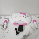 Hello Kitty Kt2003b Cd Karaoke System  Cd Player W  2 Microphone   Tested Note