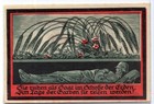 1921 Germany Hamburg Notgeld 1 Mark Note  ng739 
