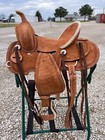 Youth Western Rough Out Barrel Saddle Serpentine Tooling  10  12  13  Free Shipp
