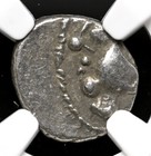 Celtic Gaul  Aedui  1st Century Bc  Silver Quinarius  Horse  Ngc Vf