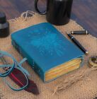 Spell Book Of Shadow Vintage Leather Luna Moth Journal Grimoire Witchcraft Pagan