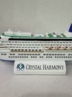 Crystal Cruises Crystal Harmony Resin Cruise Ship Model Souvenir Read