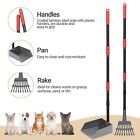 Heeyoo Dog Pooper Scooper Dog Poop Tray And Rake Set Pet Waste Removal Scoop