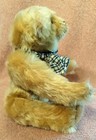 11 Inch Jointed Blonde Mohair Teddy  Bear Glass Amber Eyes 