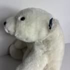 Coca Cola White Plush Polar Bear Vintage 1993 12 