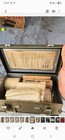 Vintage Wwii Era Ever Ready First Aid Kit Metal Box With Original Contents     Tou
