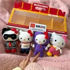 Hello Kitty Mcdonald s 50th Anniversary Plush Set