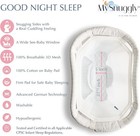 Mysnuggly Sleep Solution For Halo 3 0 Bassinets  Patented Safecuddle Technology