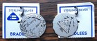 2  Vintage Bradlees Dept Store Sterling Christmas Charms