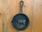 Cow Mini Frying Pan - Rustic Vintage Style Wall Decor - Solid Heavy Cast Iron