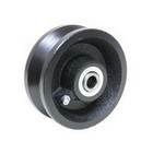 4  Inch V Groove Caster Cast Iron Wheel For Rolling   Sliding Gates