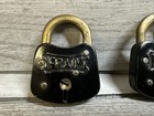 Lot Of 2 Vintage Fraim Padlock With Keys Nice
