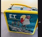 E t  The Extra Terrestrial 1982 Vintage Lunchbox W  Thermos   Original Tag  Nos