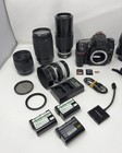  excellent  Nikon D600   24 2mp Dslr Camera W  Huge Lens Kit   Batteries