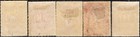 Brazil 1889 Postage Due Stamp Sc    J 1 2  J 4 And J 7 8 Mh