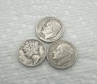 18pc Us Coin Lot 90  Silver Dimes Semi-key 1931 Wheat Cent Indian Head V-nickel