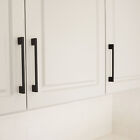 Black Modern Cabinet Handles T Bar Pulls Kitchen Drawer Hardware Stainless Steel