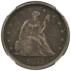1875-s Twenty Cent Piece Ngc Vf35 Circulated Better Date 20c