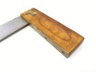 Vintage Stanley No  20 Try Square Wood   Brass Nice Clean Condition 