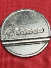 Saeco  Car Wash  Silver Colored Token Coin   23mm 