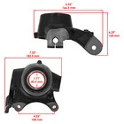 Front Knuckles For Polaris Rzr 800 2008-2014   Rzr 570 2012-2022   S 800 12-14