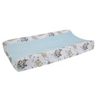 Lambs   Ivy Disney Baby Winnie The Pooh Hugs Soft Blue Minky Changing Pad Cover