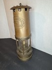 Vintage E Thomas   Williams Cambrian Miner s Oil Lamp Brass 5 Digit Serial 72664