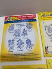 Aunt Marthas Iron On Transfers Lot 15 For Tea Towels New Old Stock And Partials