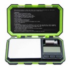Green Digital Pocket Scale 200g X 0 01g Jewelry Gold Gram Herb Karat Weight