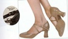 Ballroom Shoes Angelo Luzio Crisscross Strap Ballroom 105l Suede Sole Tan