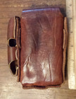 Vintage Leather Cigarette   Lighter Case Personalized  Judy -preowned